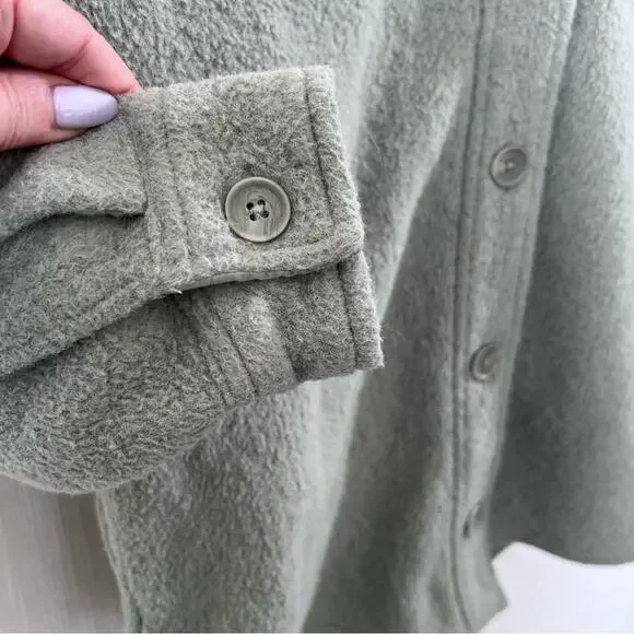 Hilary Radley Heavyweight Shirt Jacket Shacket Coat Size S - Picture 6 of 10